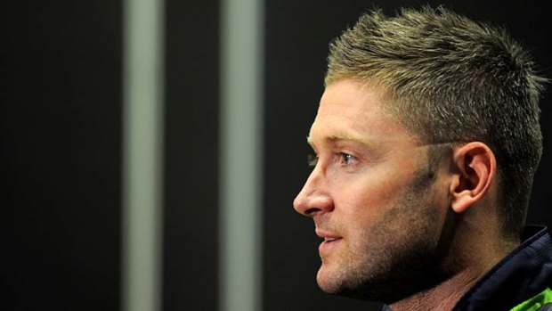 Difficult ... Michael Clarke says the Windies will be hard to beat.