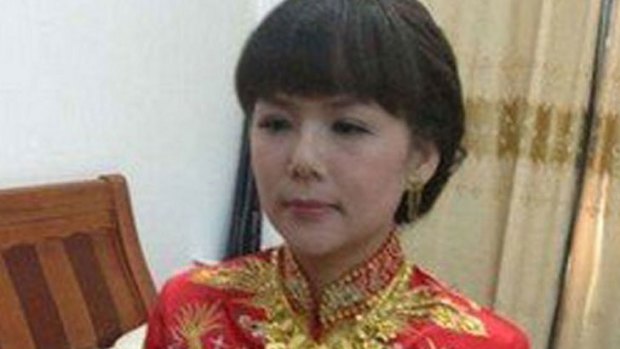 Lucky bride ... Wu Ruibiao's daughter.
