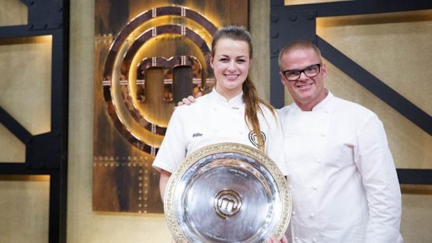 Billie's big comeback: now she's off to work in Heston's restaurant in Britain. 