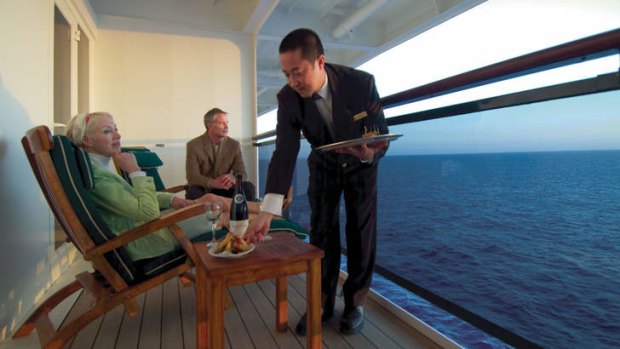 Regal service onboard.