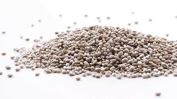 New crop ... White chia seeds grown by The Chia Co.