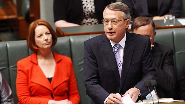 Treasurer Wayne Swan and Prime Minister Julia Gillard.