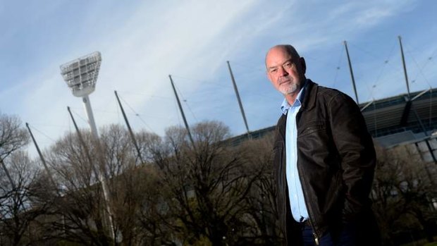 Gerard Neesham outside the MCG on Friday.