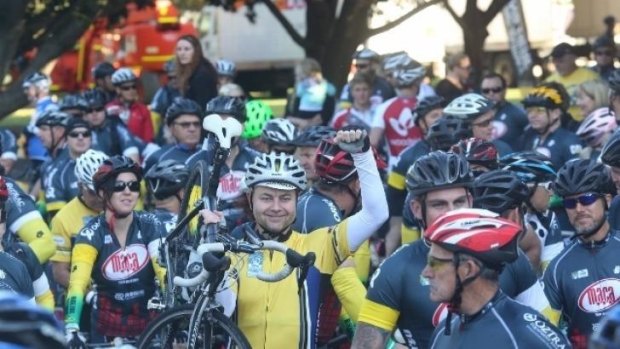 More than 1300 riders pedalled for cancer research in the Sunsuper Ride to Conquer Cancer.