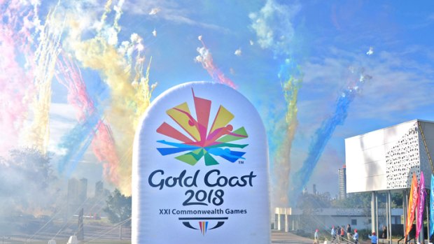 The 2018 Gold Coast Commonwealth Games emblem is revealed.