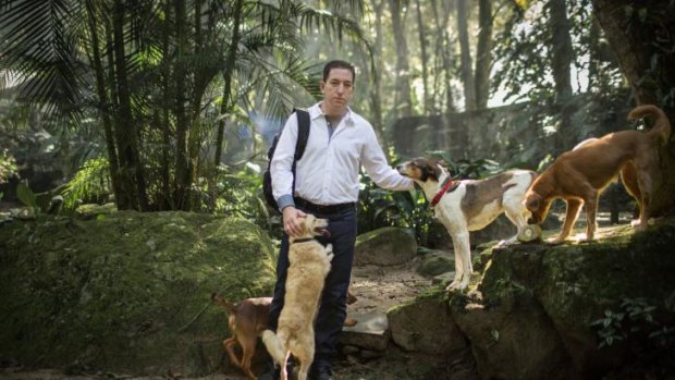 The privacy and national security reporter Glenn Greenwald, who broke the Edward Snowden story, lives in Rio de Janeiro with his husband and many dogs.