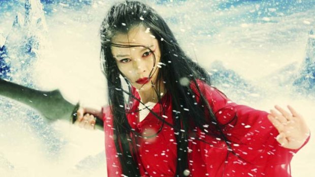 Graphic design &#8230; Vivian Hsu is an ice witch in this fantasy meets martial arts tale.