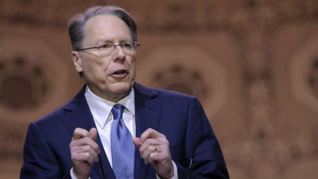 National Rifle Association’s CEO Wayne LaPierre in March last year. 