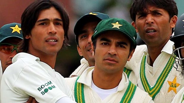 Convicted &#8230; Salman Butt and Mohammad Asif.