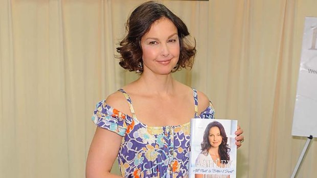 All things bitter and sweet ... Ashley Judd promotes her book at Barnes & Noble in New York.