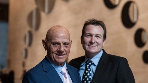 Strong trend: Premier Investments chairman Solomon Lew (left) and CEO Mark McInnes