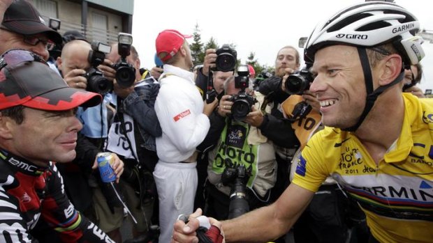 Thor Hushovd to join BMC Racing Team's Cadel Evans.