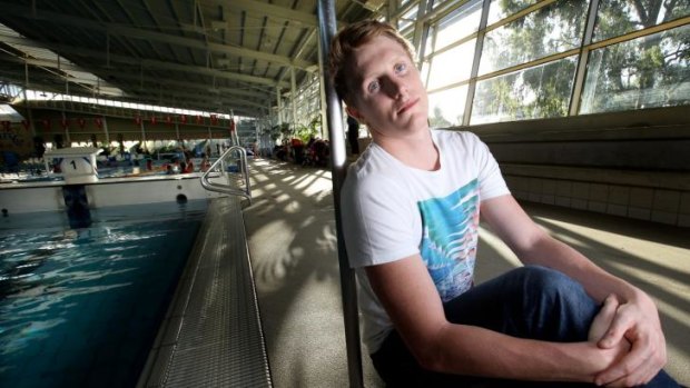 Long hard hours in the pool have brought a rapid rise for Matson Lawson.