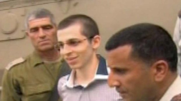 A long wait &#8230; Gilad Shalit has a phone call to his family, for the first time in five years. He told the media he had missed his family and speaking to people.