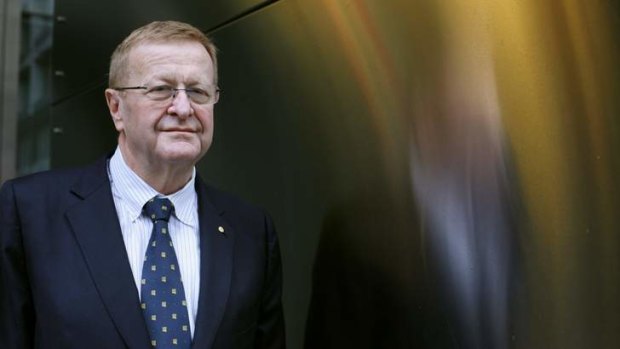Two hats: John Coates will remain AOC president during his tenure as IOC vice-president.