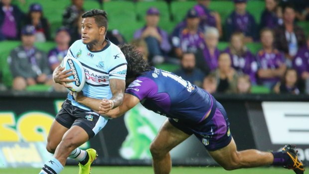 In the crosshairs: Ben Barba has been sounded out about a possible code switch for the Rio Olympics next year.