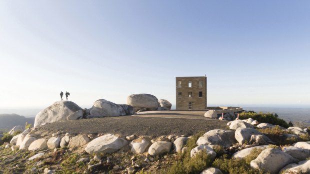 Set on a remote, 100-hectare estate, this sandstone tower is well kitted-out for maximum pleasure.