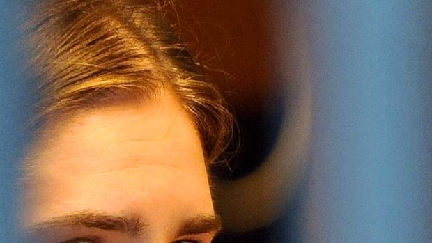 New life ahead of her...  Amanda Knox.