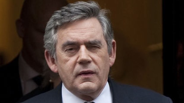 Gordon Brown ...  promises a ‘‘tough and fair’’ approach.