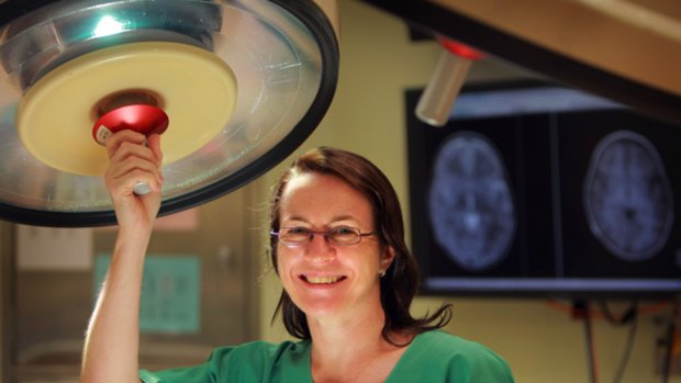 Head of neurosurgery at Melbourne's Royal Children's Hospital, Wirginia Maixner.