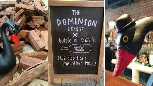 The Dominion League, much like it's predecessor Court Wine Bar - 'is still delightfully grungy'