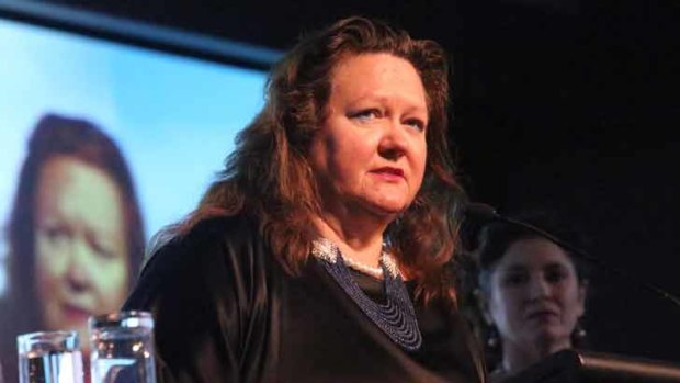 Gina Rinehart says Australian miners need to be mindful of lower-cost offshore competition.