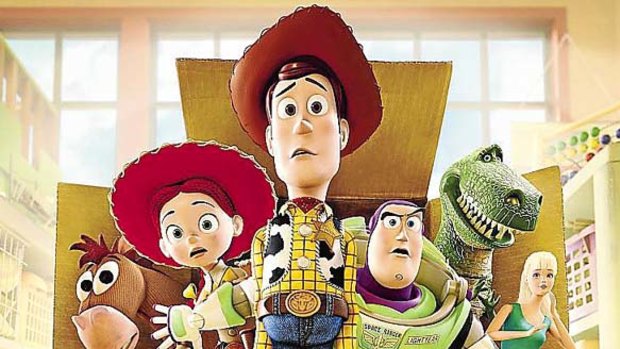 Favourites, including Woody (Tom Hanks) and Buzz Lightyear (Tim Allen) return in Toy Story 3, as well as newbies such as Ken (Michael Keaton).
