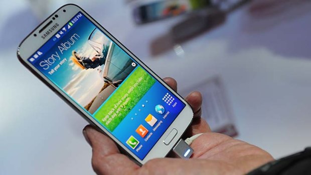 Getting an update: Samsung's Galaxy S4.
