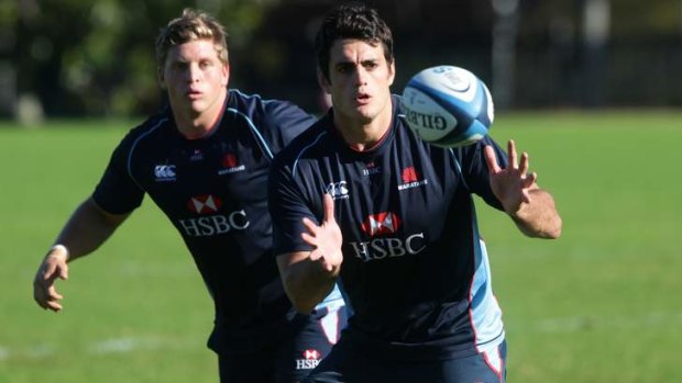 Focused: Dave Dennis is back for the Waratahs after being released by the Wallabies on Thursday.