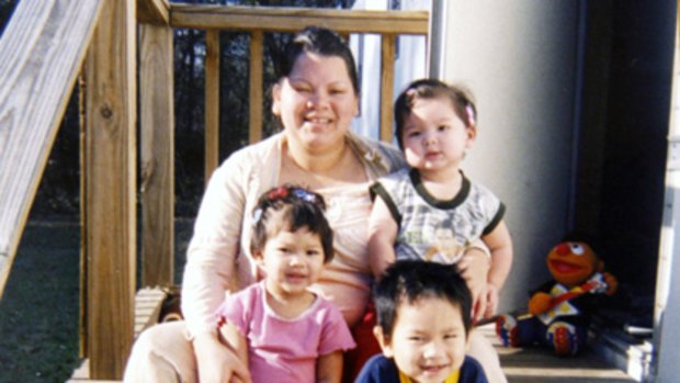 Murdered... Ngoc Phan and three of her children.