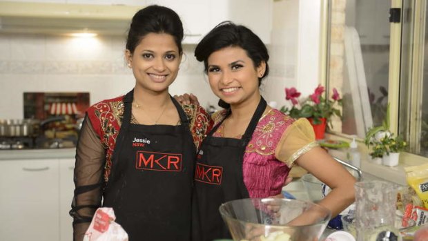 Sugar and spice and all things not so nice ... <i>MKR's</i> spice girls Jessie and Biswa.