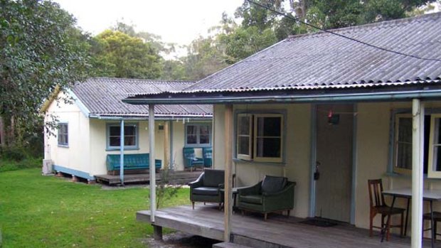 Return to the 1950s ... fibro cabins at The Springs.