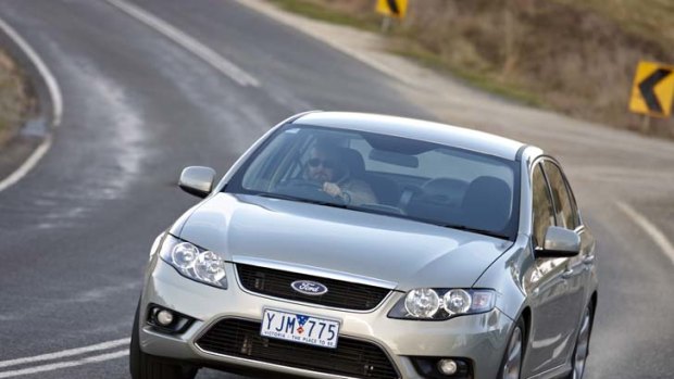 Falling ... Ford sales dropped almost 40 per cent on year.