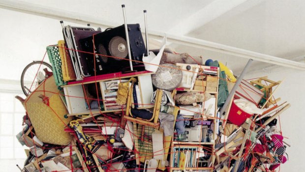 J is for junk ... Sean Corderro's and Claire Healy's <i>Deceased Estate</i> (2004).