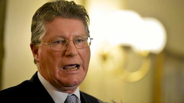 Denis Napthine (pictured) has sacked Don Coulson.