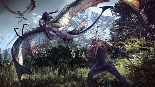 Moral decisions: Fighting beasts in Witcher 3.