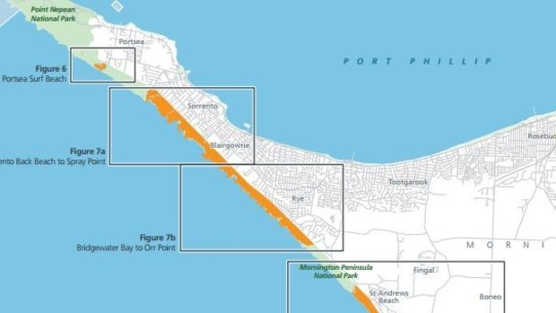 Dog walking will be totally banned in the Mornington National Park from November, including the orange zone areas, where it is currently allowed. 