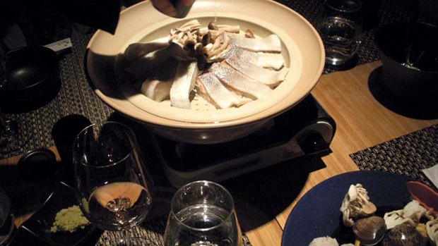 Seafood hotpot at Club Med Sahoro.