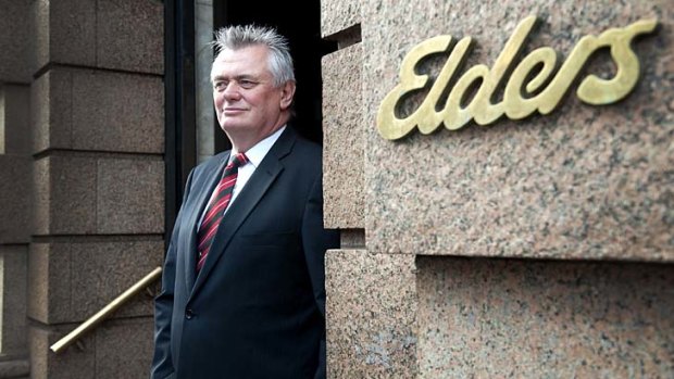 Moving on: Former Elders chief executive Malcolm Jackman.
