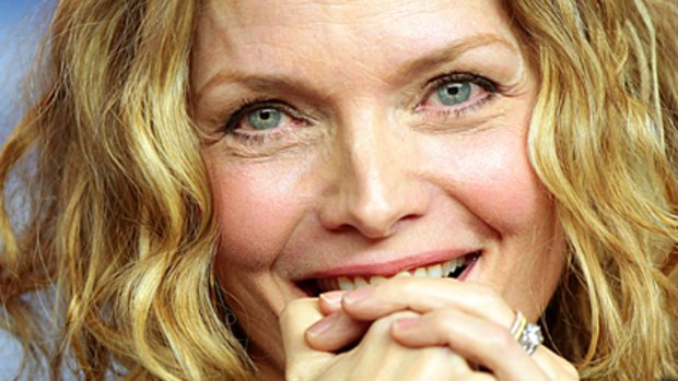 Still stunning ... Michelle Pfeiffer eschews plastic surgery in favour of ageing gracefully.