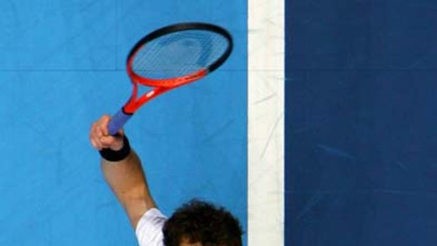Andy Murray has been concentrating on improving his serve and return in the off-season.