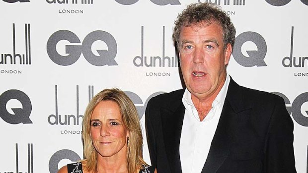 Affair accusations ... Jeremy Clarkson, pictured with his wife Frances in September this year.
