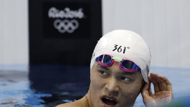 Doping past: Sun Yang was called out for his doping past during the Rio Olympics.