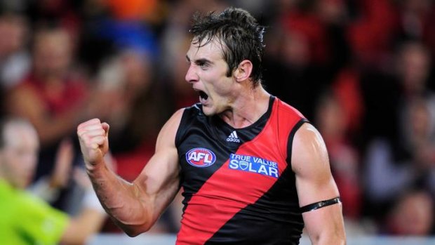 Brownlow Bomber: Jobe Watson's past three seasons for Essendon have been outstanding.
