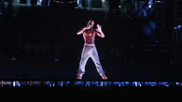 The hologram that wasn't ... a digital projection of Tupac at Cochella.