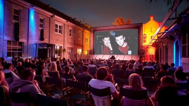 the Shadow Electric outdoor cinema.