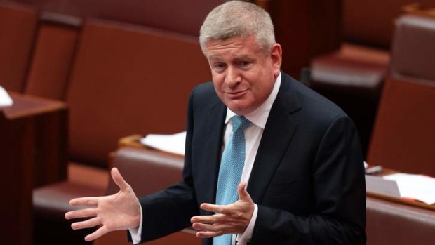 Assistant Minister for Social Services, Senator Mitch Fifield.