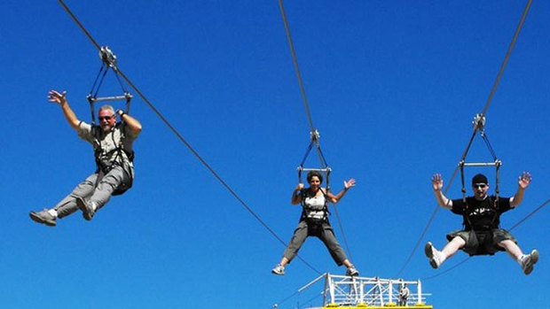 Does Brisbane need a zip line from the Kangaroo Point cliffs to the Botanic Gardens?