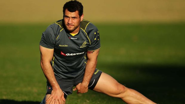 He's back: Wallabies veteran George Smith will return for the Lions series decider.