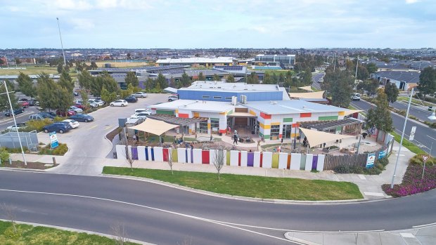 The Windorah Drive childcare centre in Point Cook goes to auction on Thursday.